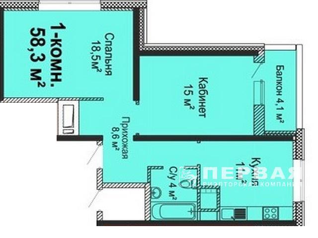 2-кімнатні квартири від 58кв.м. Новий ЖК «Скай Сіті»