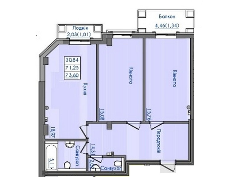 2-х, 3-х комнатные квартиры в клубном доме «Консул»