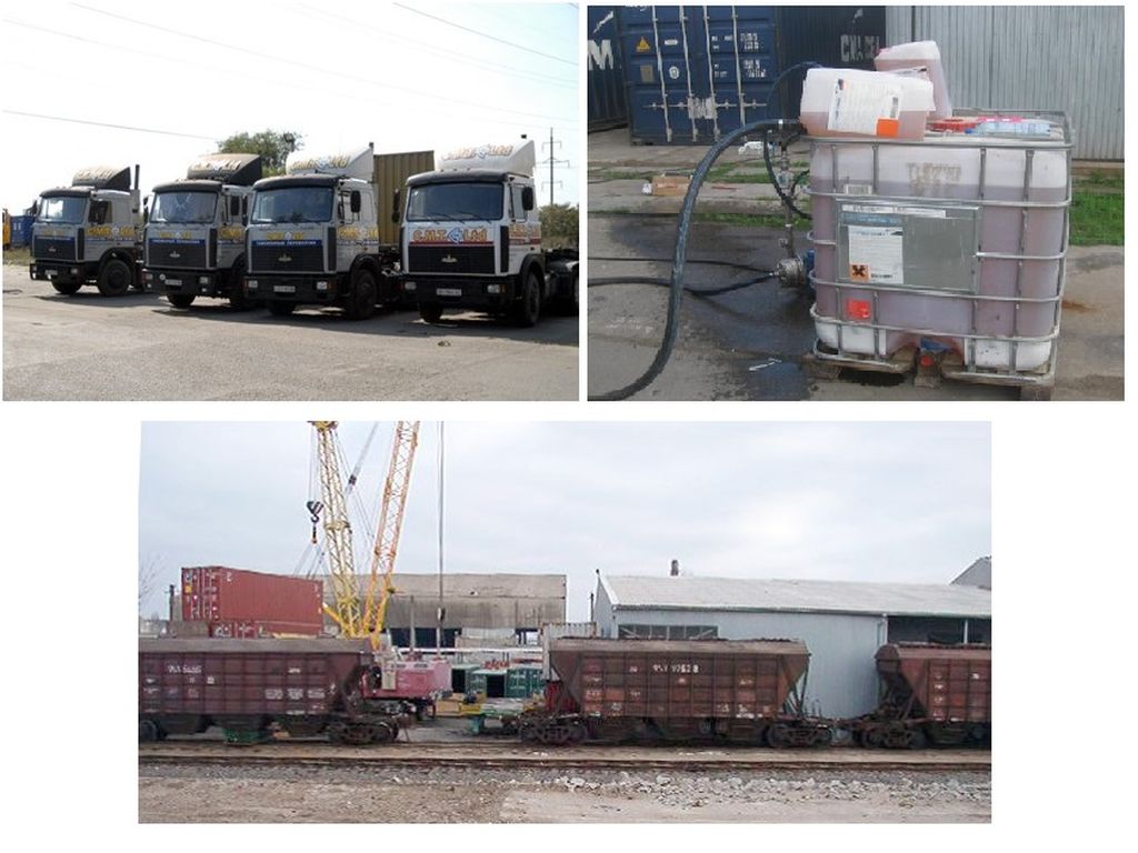 Universal operating transshipment complex with TLS on the site 1,32 hectares