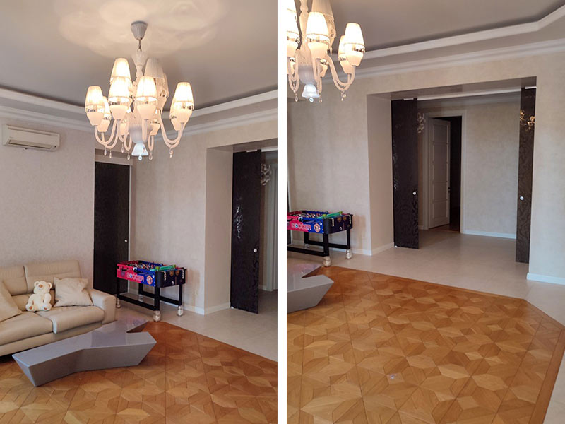 A luxurious 4-room apartment in the center of Odessa