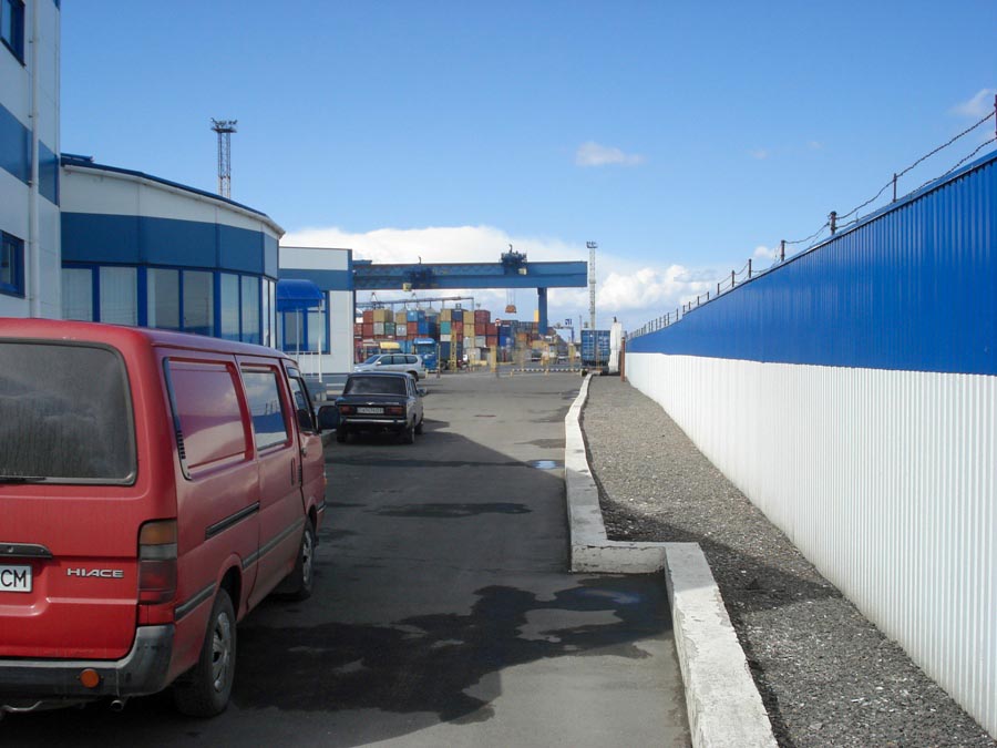 Office and warehouse complex in the Odessa seaport