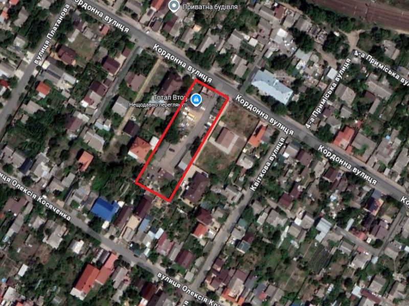 Кордонная, участок 32 сотки