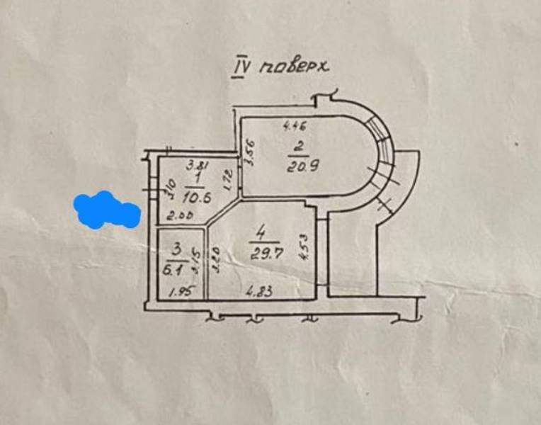 Продам 2х ком квартиру, Мукачевский пер., Парк Шевченко.